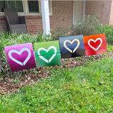 Yard sign - coroplast ombre