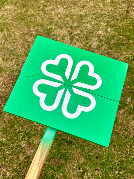 Yard sign - Shamrock