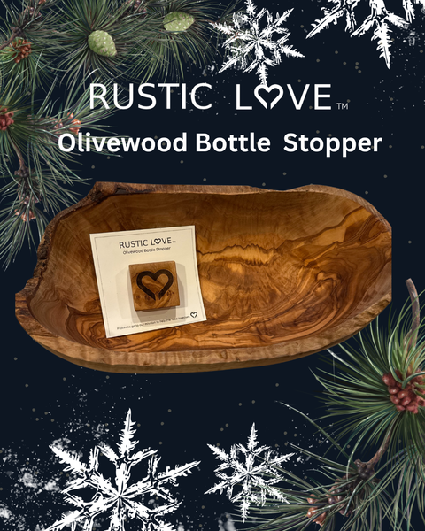 Olivewood Bottle Stopper