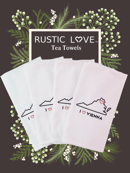 Tea Towel - I Heart Vienna