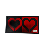 Heart Lego mosaics