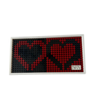 Heart Lego mosaics