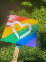 Yard sign - Rainbow